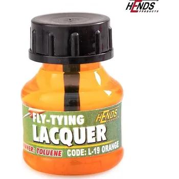 Umělá nástraha HENDS FLY TYING LACQUER - ORANŽOVÁ
