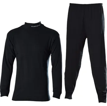 Dvoudílné ribano Sherwood Underwear JR, černá, Junior, 130 Sherwood