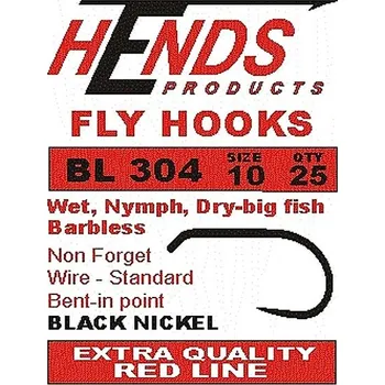 Rybářský háček HENDS BL304 - BARBLESS Velikost: 18, Balení: 25 ks