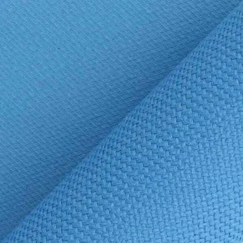 Kočárkovina světlejší modrá s PVC zátěrem