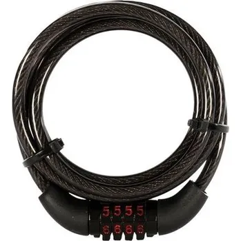 Zámek na kolo Zámek lankový COMBI6, (délka 1,5 m)