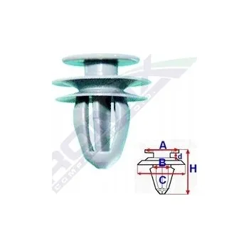Hmoždinka Příchytky / Kolíky zavazadlového prostoru / víka kufru Romix B19145
