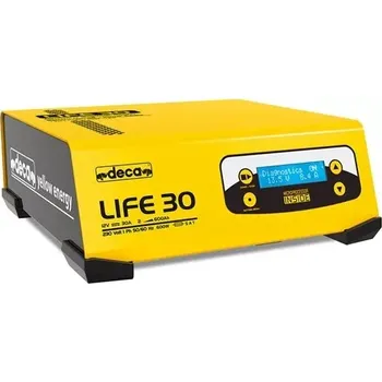 Nabíječka autobaterie DECA LIFE 30 Profesionální automatická nabíječka 12V - 0,2A až 30A