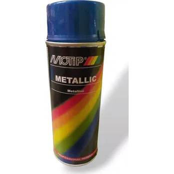 Barva ve spreji MOTIP METALLIC MODRÝ 400ML