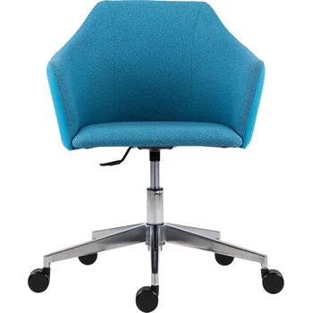 Křeslo Konferenční křesílko Ravenna Alu – pojízdné, otočné, čalouněné