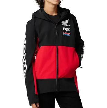 Pánská softshellová bunda Bunda Fox Honda Pit Jacket Flame Red L