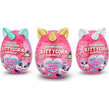 plyšák ZURU Rainbocorns Kittycorn S1 mix barev