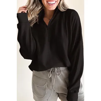 Dámská mikina OMG Dámská mikina na zip Ebrahima černá M