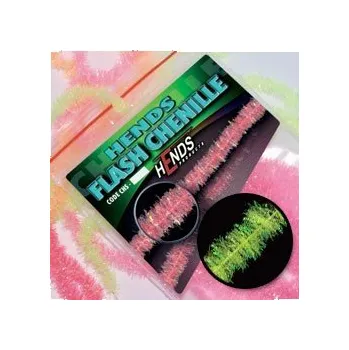 Umělá nástraha HENDS FLASH CHENILLE - SIGNÁLNÍ ŽLUTÁ Průměr: 5,0 mm