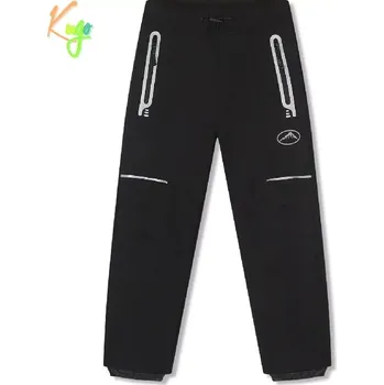 Chlapecké kalhoty Dětské softshellové kalhoty zateplené Kugo HK5056 černé