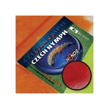 Umělá nástraha HENDS CZ NYMPH DUBBING CND95 - ČERVENÁ