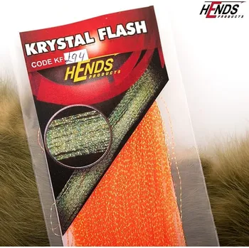 Umělá nástraha HENDS KRYSTAL FLASH - TM. ORANŽOVÁ FLUO