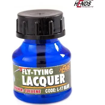 Umělá nástraha HENDS FLY TYING LACQUER - MODRÁ