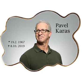 Smuteční dekorace Obláček porcelán