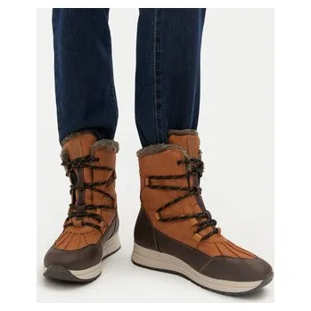 Dívčí sněhule Sněhule Big Star Shoes OO274A122 Hnědá 36