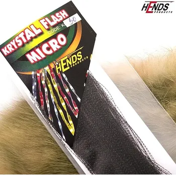 Umělá nástraha HENDS KRYSTAL FLASH MICRO - ČERNÁ KFM30