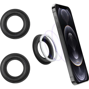 MagSafe nalepovací kožený magnet pro přichycení telefonu na různá místa