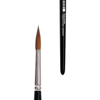 Umělecký štětec Štětec Lineo červená kuna kulatý 190 č.1 vhodný pro akvarel