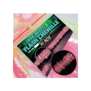 Umělá nástraha HENDS FLASH CHENILLE - RŮŽOVÁ Průměr: 2,0 mm