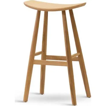 Jídelní židle Luxusní barová židle Guru Dub Bar, masivní bukové dřevo