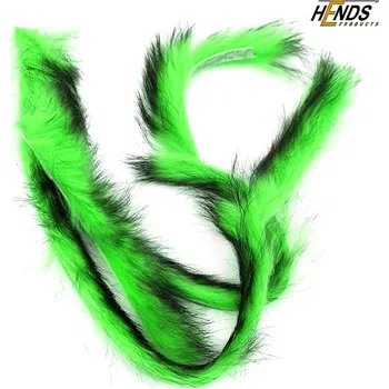 Umělá nástraha HENDS TWO TONE RABIT STRIPS ZTT899 - CHARTREUSE-ČERNÝ Průměr: 4,0 mm