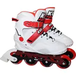 KUBIsport Inline brusle CS320K bílé velikost 42