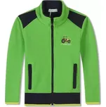 Chlapecká flísová mikina Kugo FM7892 zelená