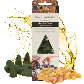 Vonná tyčinka PŘÍRODNÍ VONNÉ KUŽELY BACKFLOW + STOJÁNEK