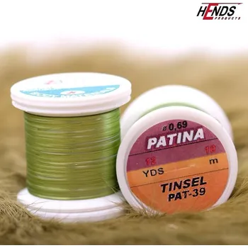 Umělá nástraha HENDS PATINA TINSEL - SVĚTLE OLIVOVÁ PAT39