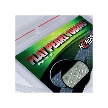 Umělá nástraha HENDS FLAT PEARL TUBING - BÍLÁ PERLEŤOVÁ