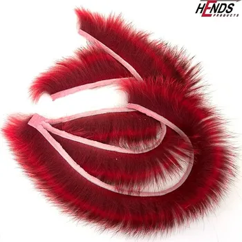 Umělá nástraha HENDS FURRY BAND - ČERVENÁ CHINCHILLA
