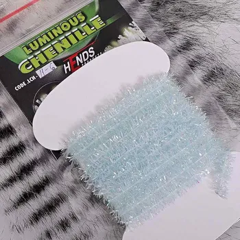 Umělá nástraha HENDS LUMINOUS CHENILLE - MODRÁ CHL11 Průměr: 6 mm