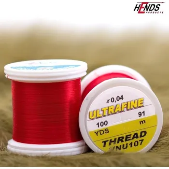 Umělá nástraha HENDS ULTRAFINE 0,04 mm - ČERVENÁ VNU107