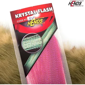 Umělá nástraha HENDS KRYSTAL FLASH - UV ICE EFFECT - UV ČERVENÁ KF108