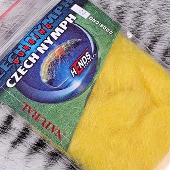 Umělá nástraha HENDS CZ NYMPH DUBBING CND06 - ŽLUTÁ