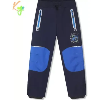 Chlapecké kalhoty Chlapecké softshellové kalhoty zateplené Kugo HK5056 tmavě modré