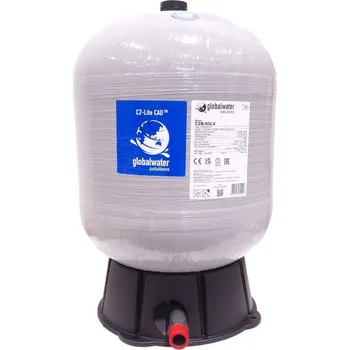 Expanzní nádoba GLOBAL WATER SOLUTIONS Global Water C2B-60LV stojatá tlaková nádoba 60l 8.6bar 1" 49°C