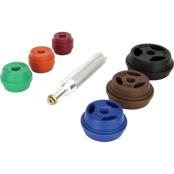 Autodílna Přípravek pro montáž ložisek – sada 6+1 ks s dorazy HG2001