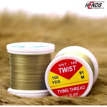 Umělá nástraha HENDS TWIST - 0,05 - KHAKI VNT105