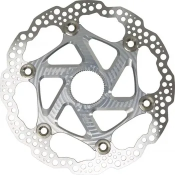 Brzda na kolo Brzdový kotouč HOPE Floating Centerlock disc 220mm 220mm - Stříbrná