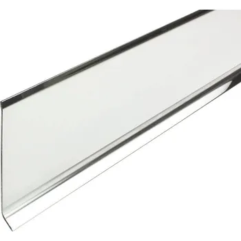 soklová lišta NOVÁK Podlahová - soklová lišta 100mm nerez lesk, 2m AASEE 100