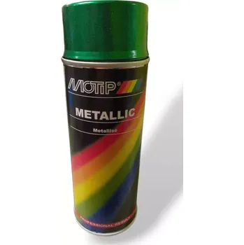 Barva ve spreji MOTIP METALLIC ZELENÝ 400ML
