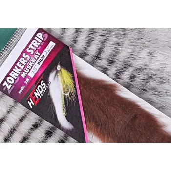 Umělá nástraha HENDS ZONKERS STRIP MUSKRAT ZM35 - REZAVÝ Velikost: 1,5 mm