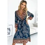 Numoco Dámské midi šaty Simonr černá One size