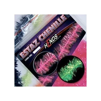 Umělá nástraha HENDS ESTAZ CHENILLE - ZELENÁ FLUO Průměr: 10 mm