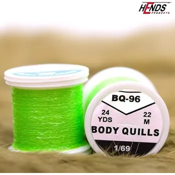 Umělá nástraha HENDS BODY QUILLS - CHARTREUSE UV BQ96