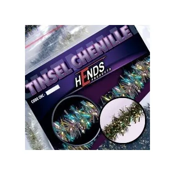 Umělá nástraha HENDS TINSEL CHENILLE - PAVÍ MOSAZNÁ Průměr: 6,0 mm