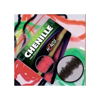 Umělá nástraha HENDS CHENILLE - ČERNÁ Průměr: 2,0 mm