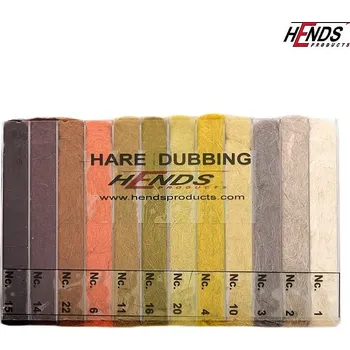 Umělá nástraha HENDS HARE DUBBING BOX HZB01 - 12 BAREV - TMAVÝ