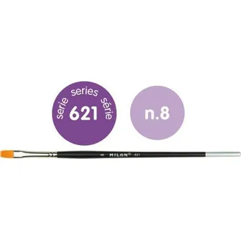 Umělecký štětec Štětec Milan toray plochý č.8